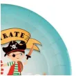 talerzyki papierowe pirat na statku santex 22 5 cm 10 szt