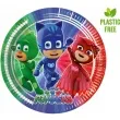 talerzyki papierowe pj masks procos 23 cm 8 szt
