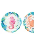 talerzyki papierowe podwodne zwierzeta ocean partypal 18 cm 6 szt