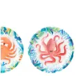 talerzyki papierowe podwodne zwierzeta ocean partypal 18 cm 6 szt