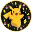 talerzyki papierowe pokemon pikachu amscan 23 cm 8 szt