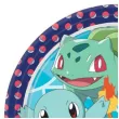 talerzyki papierowe pokemony amscan 23 cm 8 szt