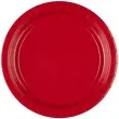 talerzyki papierowe premium amscan l czerwone 22 8 cm 8 szt