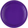 talerzyki papierowe premium amscan l fioletowe 22 8 cm 8 szt