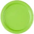 talerzyki papierowe premium amscan l zielone jasne 23 cm 8 szt