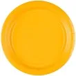 talerzyki papierowe premium amscan l zolte 22 8 cm 8 szt