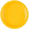 talerzyki papierowe premium amscan s zolte 17 7 cm 8 szt
