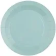 talerzyki papierowe premium blekitne jasne santex 17 5 cm 10 szt