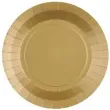 talerzyki papierowe premium zlote santex 17 5 cm 10 szt