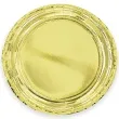talerzyki papierowe premium zloty 18 cm 6 szt