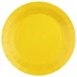 talerzyki papierowe premium zolte santex 17 5 cm 10 szt
