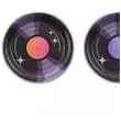 talerzyki papierowe retro disco plyta magnetofonowa partypal 18 cm 6 szt