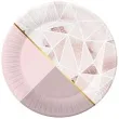 talerzyki papierowe rose chic godan 18 cm 6 szt