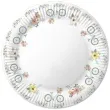 talerzyki papierowe rowery fsopakowania 23 cm 8 szt