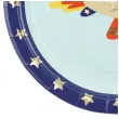 talerzyki papierowe samolot blyskawica partydeco 18 cm 6 szt