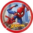 talerzyki papierowe spiderman crime fighter procos 20 cm 8 szt
