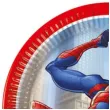 talerzyki papierowe spiderman crime fighter procos 20 cm 8 szt
