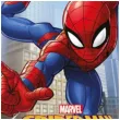 talerzyki papierowe spiderman crime fighter procos 20 cm 8 szt