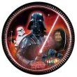 talerzyki papierowe star wars heroes villains 23 cm 8 szt
