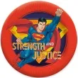 talerzyki papierowe superman party factory 23 cm 10 szt