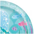 talerzyki papierowe syrenka unique 18 cm 8 szt