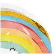 talerzyki papierowe tecza rainbow party procos 23 cm 8 szt