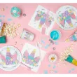 talerzyki papierowe unicorn jednorozec partypal 18 cm 6 szt