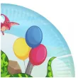 talerzyki papierowe wesoly dino 18 cm 6 szt