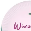 talerzyki papierowe wieczor panienski kwiaty rozowy jasny congee 18 cm 6 sz