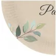 talerzyki papierowe wieczor panienski liscie kraftowy congee 18 cm 6 sz