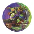 talerzyki papierowe zolwie ninja 18 cm 8 szt