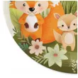 talerzyki papierowe zwierzeta lesni przyjaciele partypal 18 cm 6 szt