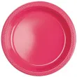 talerzyki plastikowe amscan l rozowe 22 8 cm 10 szt