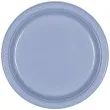 talerzyki plastikowe amscan m jumbo pack niebieskie pastelowe 17 7 cm 20 szt
