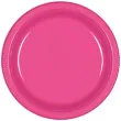 talerzyki plastikowe amscan m jumbo pack rozowe 17 7 cm 20 szt