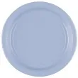 talerzyki plastikowe amscan m niebieskie pastelowe 17 7 cm 10 szt