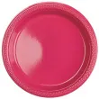 talerzyki plastikowe amscan m rozowe 17 7 cm 10 szt