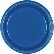 talerzyki plastikowe amscan niebieskie 22 8 cm 20 szt