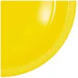 talerzyki plastikowe amscan zolte 22 8 cm 20 szt