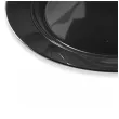 talerzyki plastikowe classic czarny aluplast 19 cm 12 szt