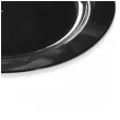 talerzyki plastikowe classic czarny aluplast 24 cm 12 szt