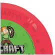 talerzyki plastikowe minecraft procos 21 cm 4 szt