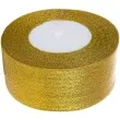 tasiemka brokatowa classic zloty czakos 38 mm 22 m