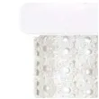 tasiemka koronkowa kwiatki biale aliga 50 cm