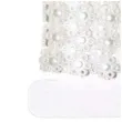 tasiemka koronkowa kwiatki biale aliga 50 cm