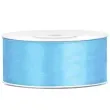 tasiemka satynowa classic blekitna partydeco 25 mm 25 m
