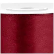 tasiemka satynowa classic bordowa partydeco 25 mm 25 m
