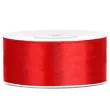 tasiemka satynowa classic czerwony partydeco 25 mm 25 m
