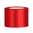 tasiemka satynowa classic czerwony partydeco 50 mm 25 m