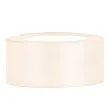 tasiemka satynowa classic kremowa jasna partydeco 25 mm 25 m